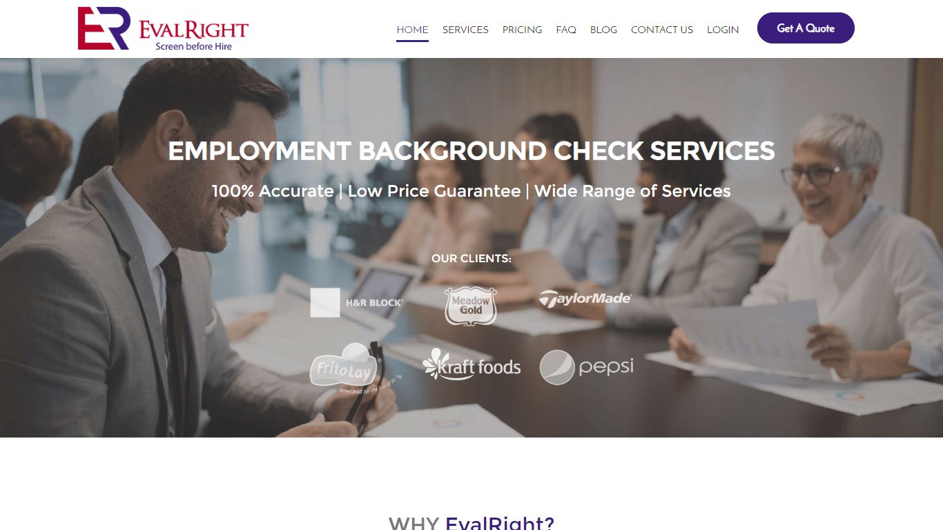 Employment Background Check Services | EvalRight